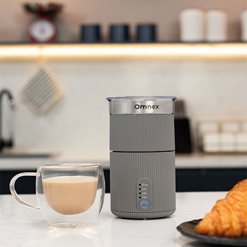 Omnex Swifo Max Süt Köpürtücü 350ml , Sıcak & Soğuk Köpük, Çikolata ve Süt Isıtıcı - 2